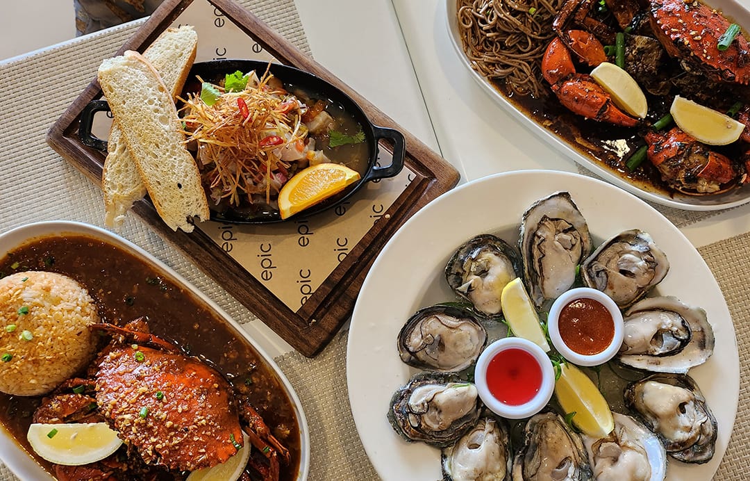 Epic Boracay Launches Its First Ever Seafood Menu Metro Style