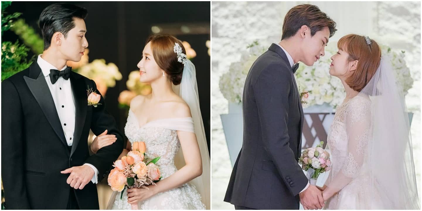 In Photos KDrama Couples And Their PicturePerfect OnScreen Weddings