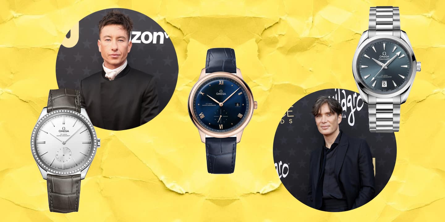 Celebrities wearing online omega