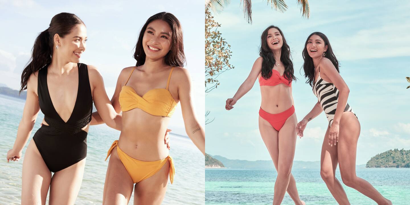 This Just In Nadine Lustre Is Joined By Maja Salvador In Big New Swimwear Campaign Metro Style