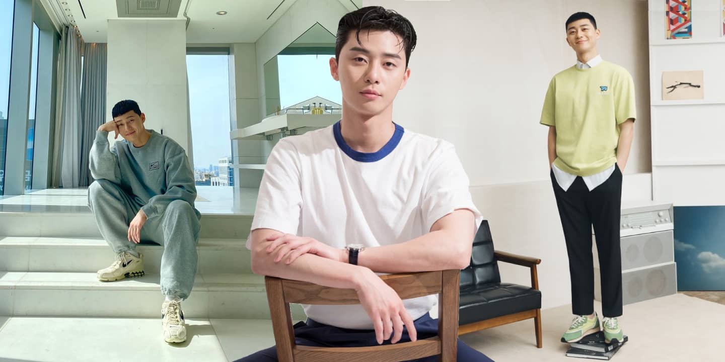 park seo joon nike stussy