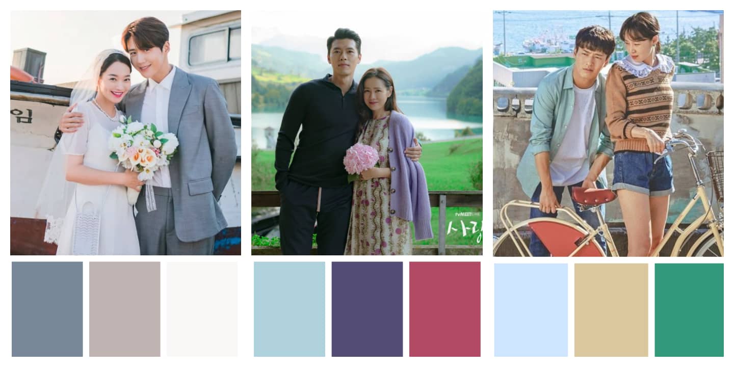 Color Palette của phim Hàn Quốc