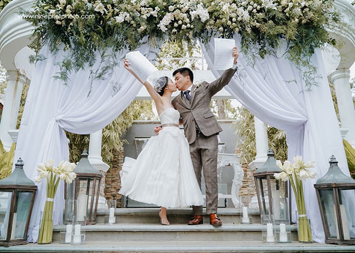 #RealWeddings: Mela and Rian