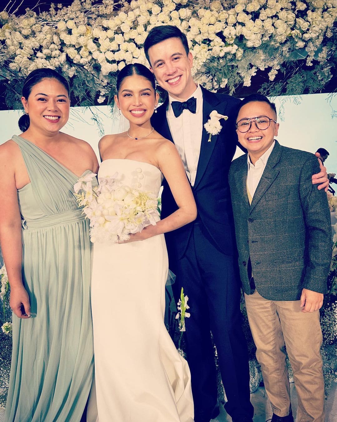 Celebrities at Arjo and Maine’s Wedding Ceremony