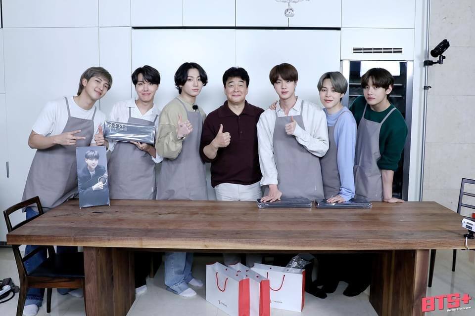 LOOK: Run BTS Tackles K-Ham With Iconic Chef Baek Jong-won Is The Best