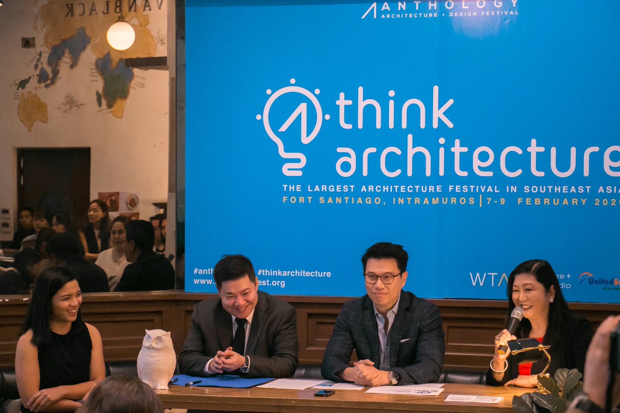 Cathy Saldana, Managing Director of PDP Architecture and one of the Directors of Anthology Architecture and Design Festival 2020 shares her insight on the growing impact of architecture in Southeast Asia. Other members of the panel also echoed this and how the Philippines is at the cusp of this with the large number of infrastructure projects happening in the country. (Panel, from L-R) Rica Plaza, Managing Director of Plaza + Partners, Architect William Ti, Jr., Principal Architect of WTA Architecture and Design Studio, Terrence Yu, President and CEO of Visionarch Inc., and Cathy Saldana, Managing Director of PDP Architects. Cathy Saldana, Managing Director of PDP Architecture and one of the Directors of Anthology Architecture and Design Festival 2020 shares her insight on the growing impact of architecture in Southeast Asia. Other members of the panel also echoed this and how the Philippines is at the cusp of this with the large number of infrastructure projects happening in the country. (Panel, from L-R) Rica Plaza, Managing Director of Plaza + Partners, Architect William Ti, Jr., Principal Architect of WTA Architecture and Design Studio, Terrence Yu, President and CEO of Visionarch Inc., and Cathy Saldana, Managing Director of PDP Architects.