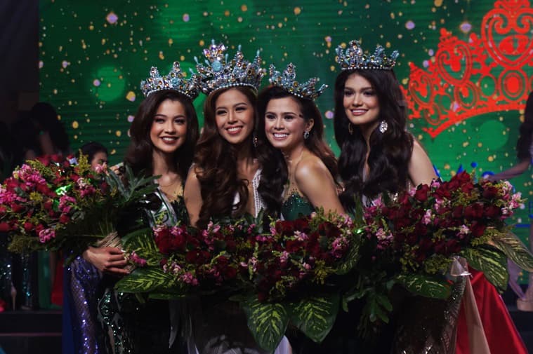 MISS SILKA PHILIPPINES 2019 WINNERS: (L-R: 2ND RUNNER-UP: MA. IZABEL LAMBERTH- BAGUIO, GRAND WINNER: JAIMEE NICOLE MANIO- PAMPANGA, 1ST RUNNER-UP: ANGELICA CORPORAL- BULACAN, 3RD RUNNER-UP: KRISHA ANDREA PEKITPEKIT- CEBU) MISS SILKA PHILIPPINES 2019 WINNERS: (L-R: 2ND RUNNER-UP: MA. IZABEL LAMBERTH- BAGUIO, GRAND WINNER: JAIMEE NICOLE MANIO- PAMPANGA, 1ST RUNNER-UP: ANGELICA CORPORAL- BULACAN, 3RD RUNNER-UP: KRISHA ANDREA PEKITPEKIT- CEBU)