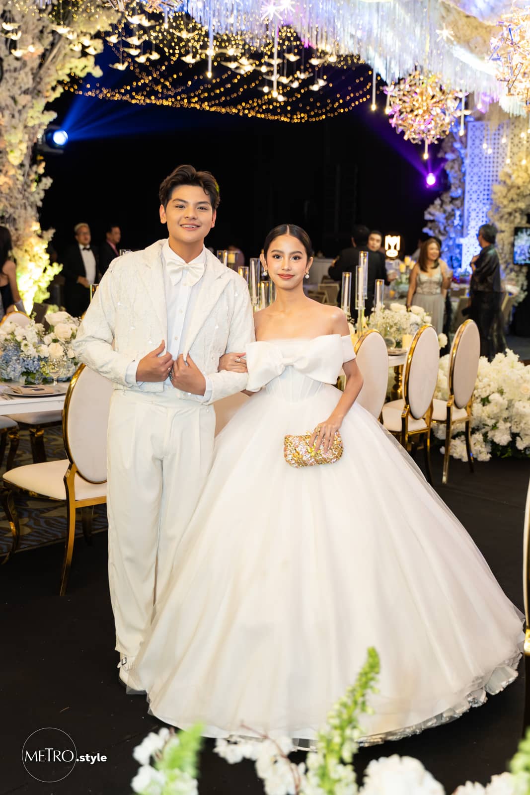 Marc Santiago and Jana Agoncillo