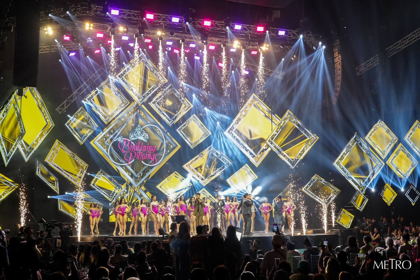 The swimsuit segment at the 60th Binibining Pilipinas
