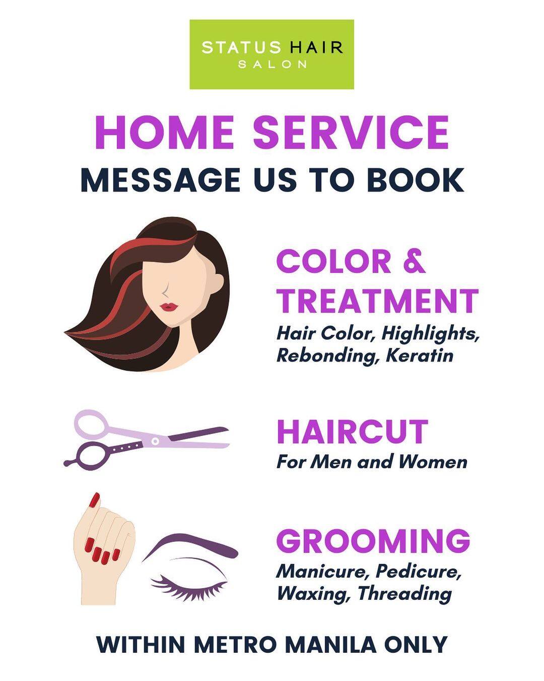 LOOK All These Salons Are Offering AtHome Services! Metro.Style