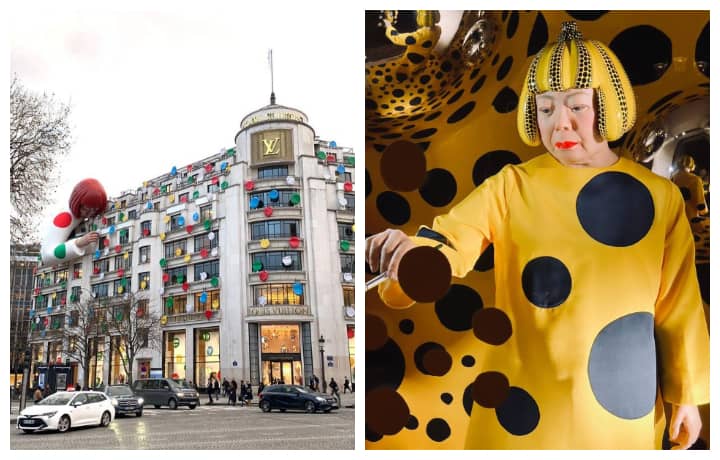 Louis Vuitton announces a global polka dot invasion by collaborating with  artist Yayoi Kusama