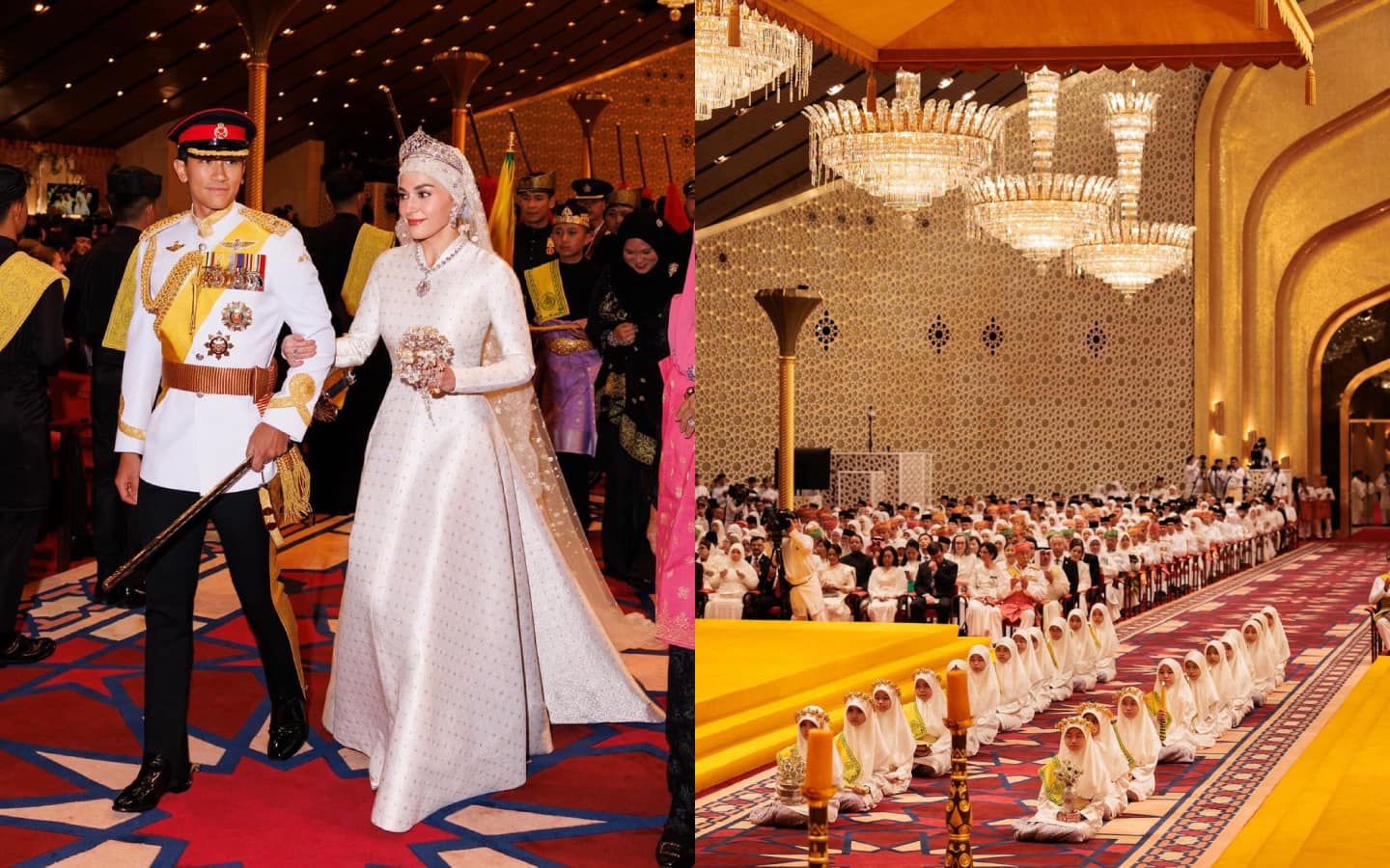 Inside The Fairytale Royal Wedding Of Prince Abdul Mateen of Brunei and ...