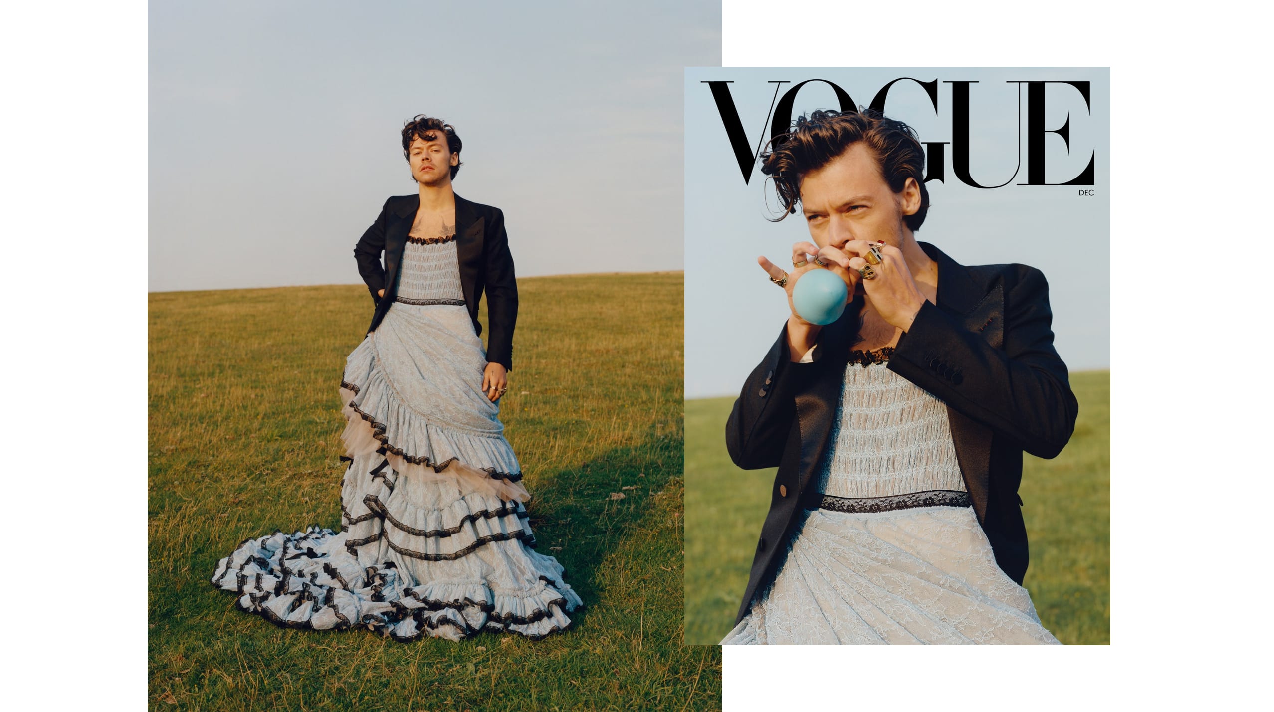 Vogue December 2020 Edition Features the First Solo Man on its Cover