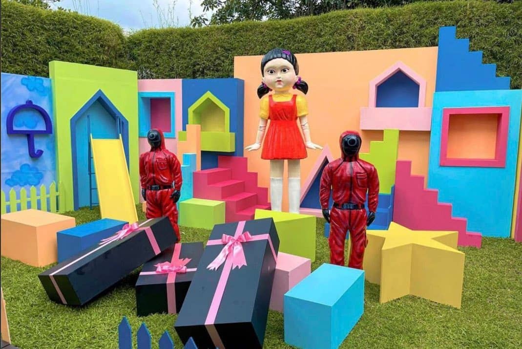 Angel and Neil's "Squid Game" Halloween Party Metro.Style