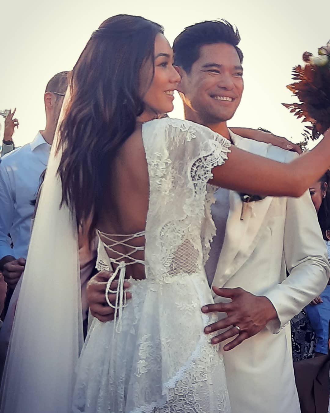 Jay R And Mica Javier Become Mr. and Mrs. In A Sun-Kissed Beach ...