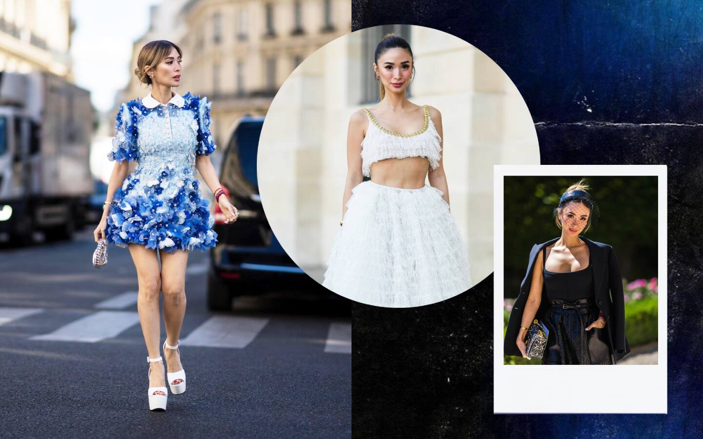 All Of Heart Evangelista's Stylish Paris Fashion Week Looks