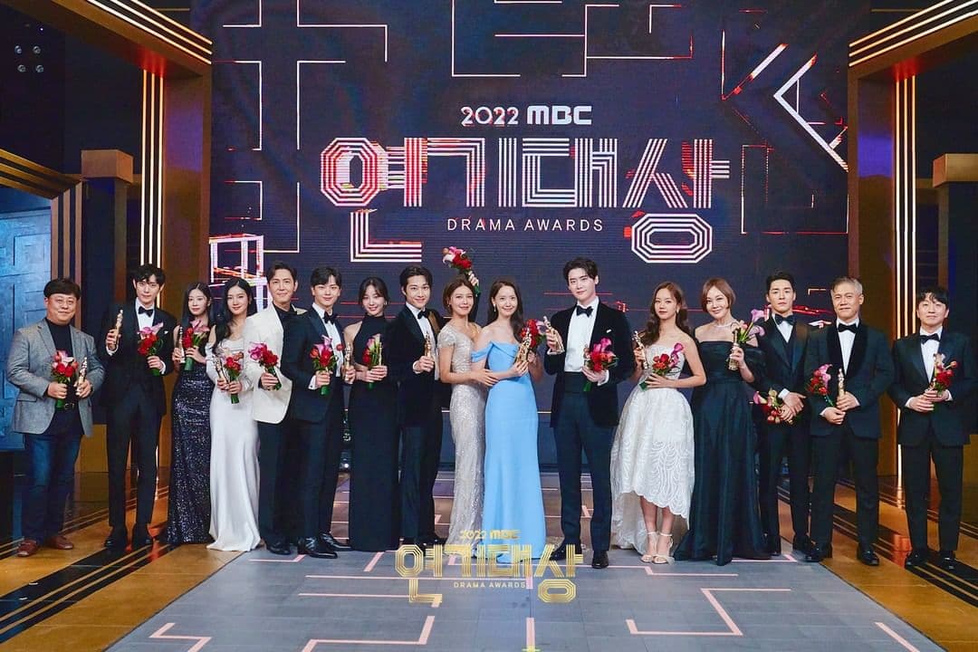 The winners at the 2022 MBC Drama Awards