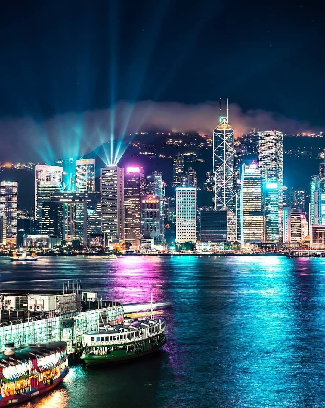 Victoria Harbour in all its glory Victoria Harbour in all its glory