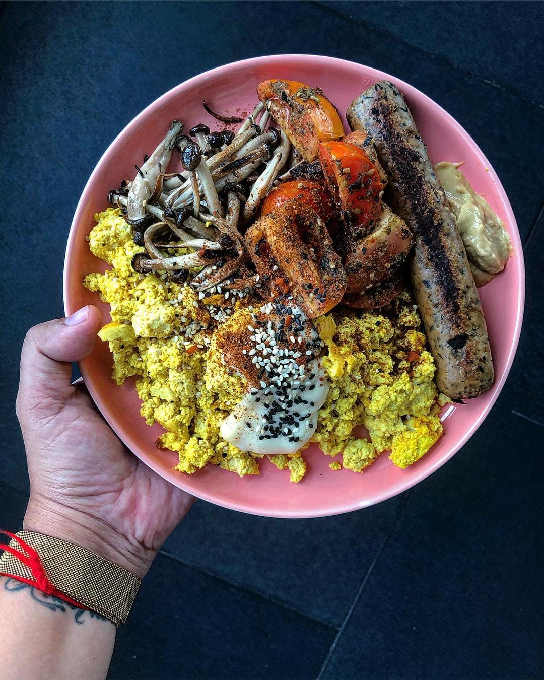 Plant-based protein plate Plant-based protein plate
