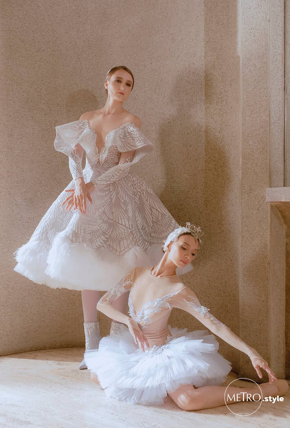 Michael A Swan Lake-Themed Couture In Exclusive Fashion Editorial | Metro.Style