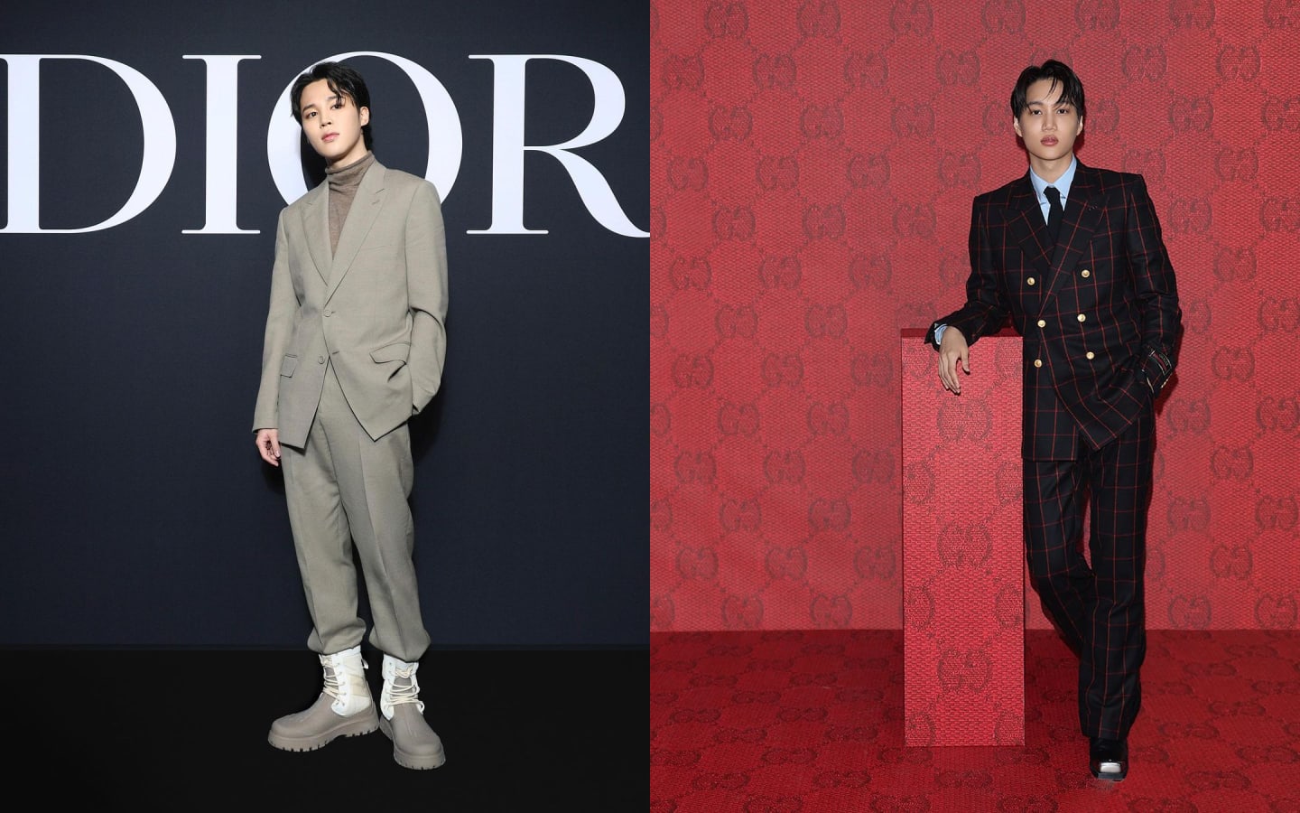 Jimin and J-Hope in Louis Vuitton