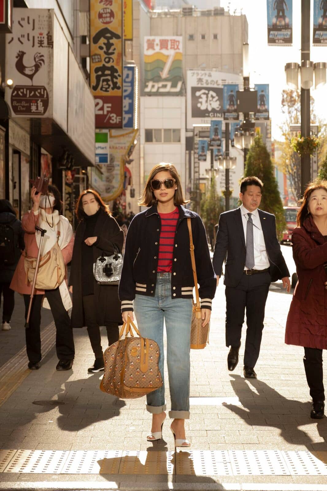 Jasmine Curtis on the streets of Tokyo for Gucci's Lunar New Year Collection Jasmine Curtis on the streets of Tokyo for Gucci's Lunar New Year Collection