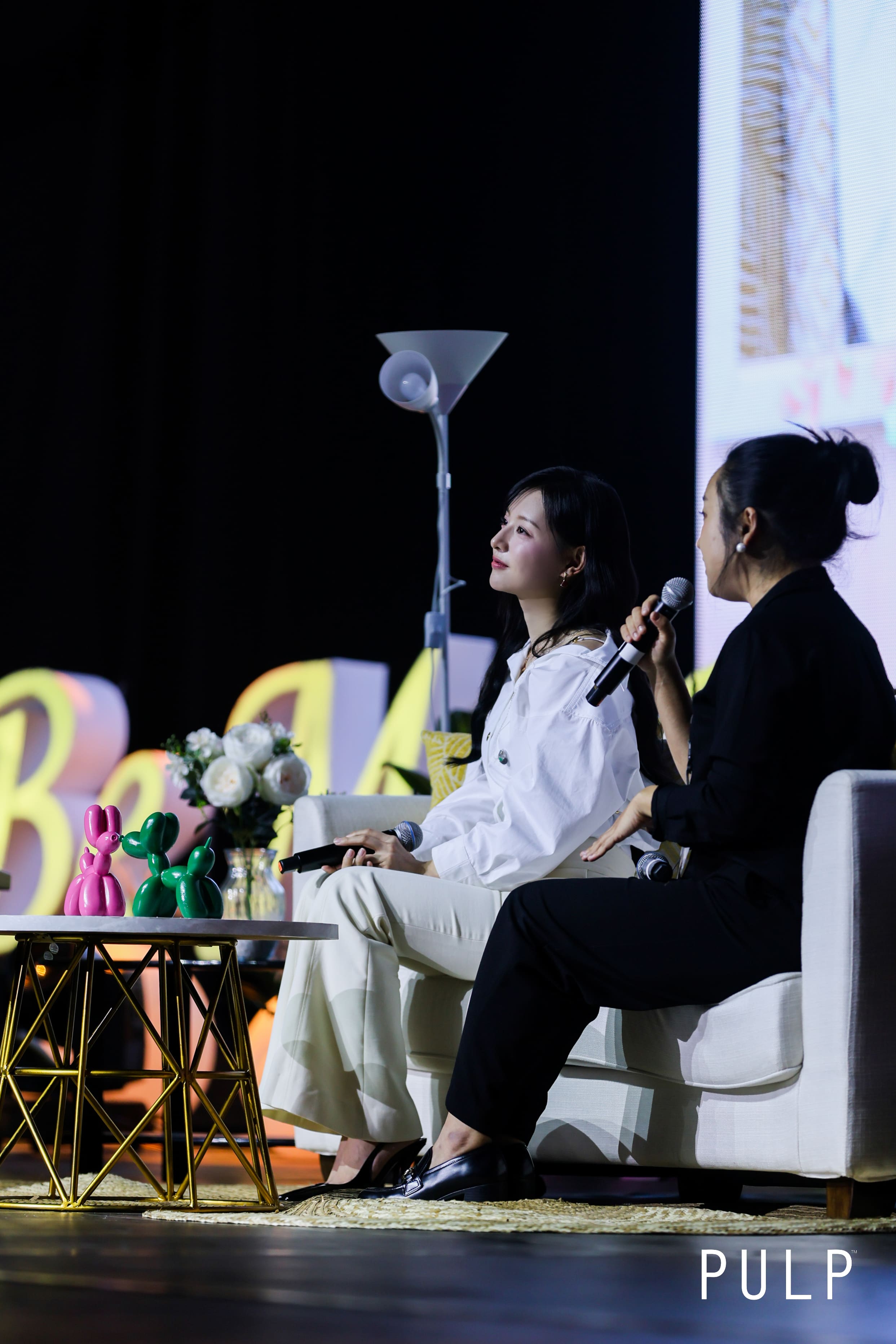 Kim Ji Won at her <BE MY ONE> fan meet in Manila, held at the New Frontier Theater last August 3.