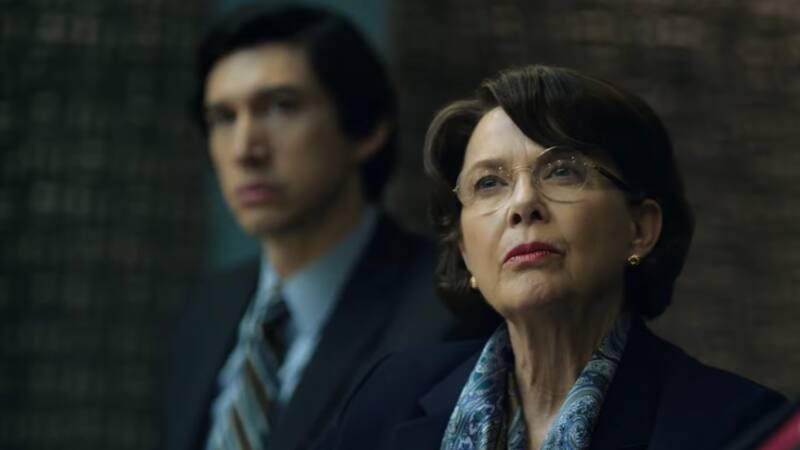 Adam Driver and Annette Bening in The Report Adam Driver and Annette Bening in The Report