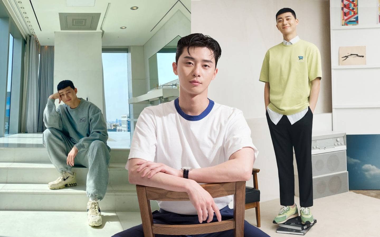 park seo joon nike stussy