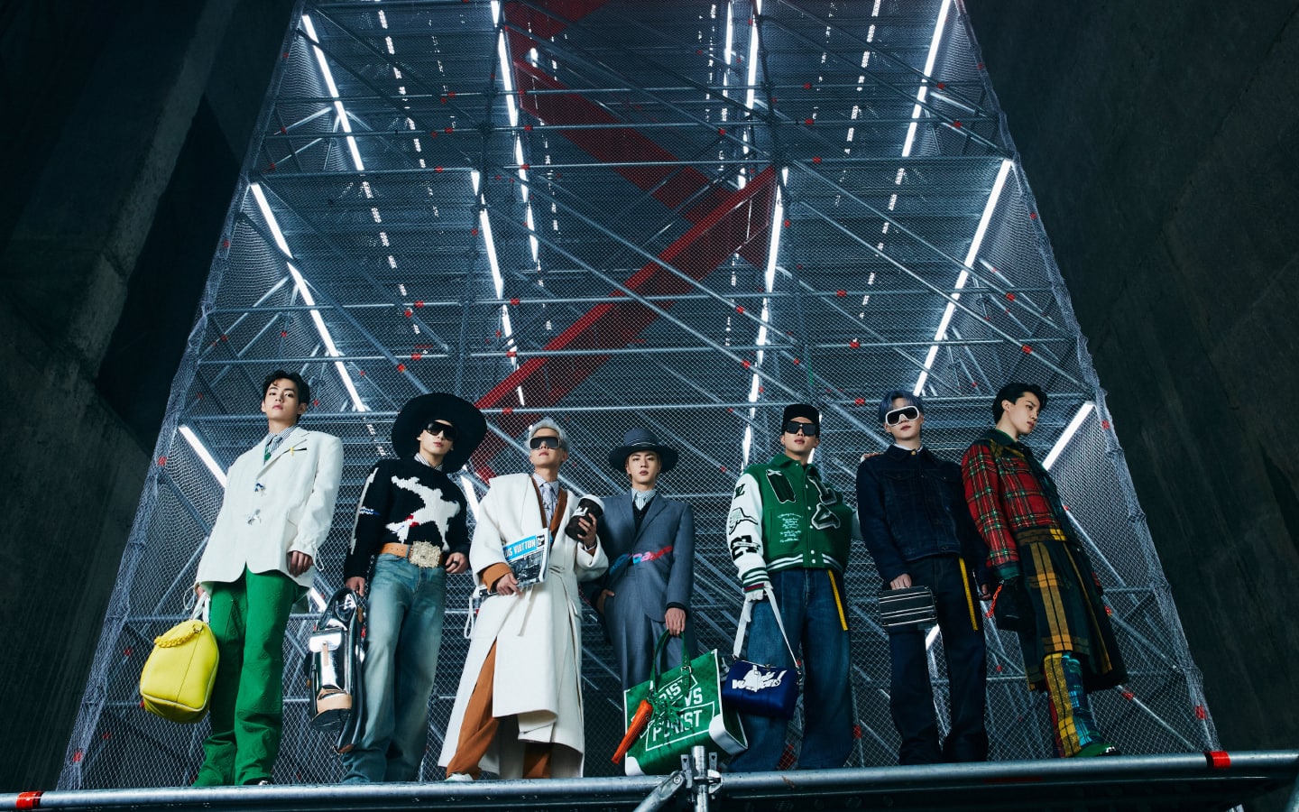 Louis Vuitton stages its first major show in South Korea on Seoul's  Jamsugyo