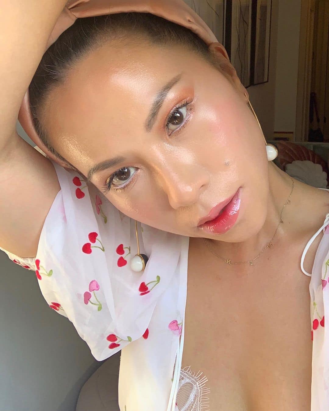 Instagram's highlighting queen, Nam Vo, looking fresh and plump in this selfie. Instagram's highlighting queen, Nam Vo, looking fresh and plump in this selfie.