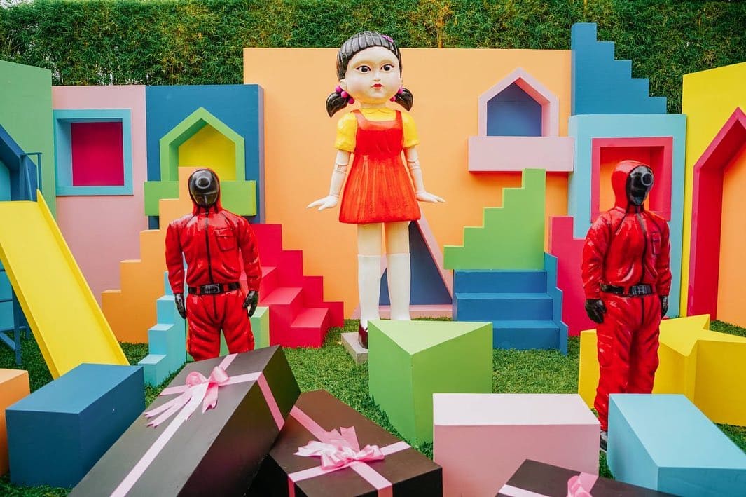 Angel and Neil's "Squid Game" Halloween Party Metro.Style