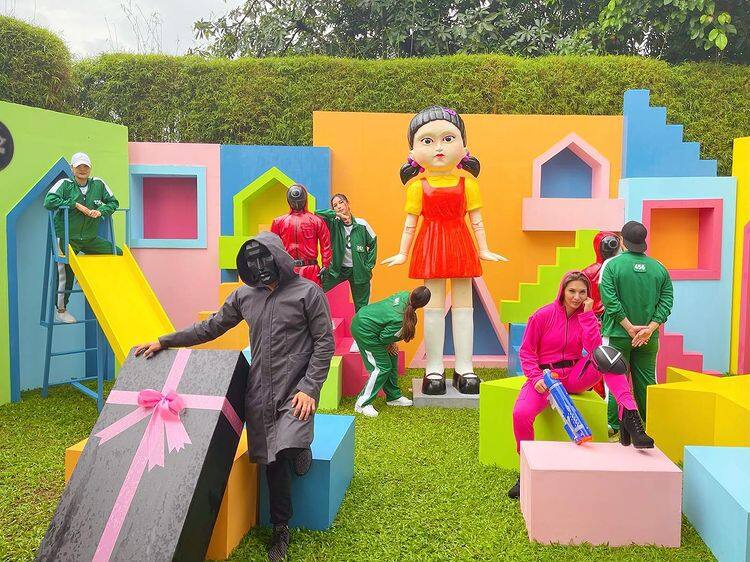 Angel and Neil's "Squid Game" Halloween Party Metro.Style