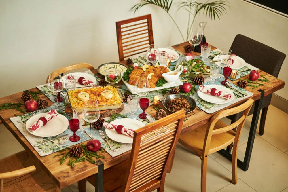 Jacobs jokes that growing up, cooking for the holidays in their family is not for the faint of heart. Jacobs’ love for cooking, planning dinners, and hosting parties is something he seemingly inherited from his mother, and upon calling the Philippines his home for good, he has been able to marry the two cultures— not to mention the two very different culinary palettes—together for a different, yet unforgettable ‘Noche Buena’ and Christmas dinner every year. Jacobs jokes that growing up, cooking for the holidays in their family is not for the faint of heart. Jacobs’ love for cooking, planning dinners, and hosting parties is something he seemingly inherited from his mother, and upon calling the Philippines his home for good, he has been able to marry the two cultures— not to mention the two very different culinary palettes—together for a different, yet unforgettable ‘Noche Buena’ and Christmas dinner every year.