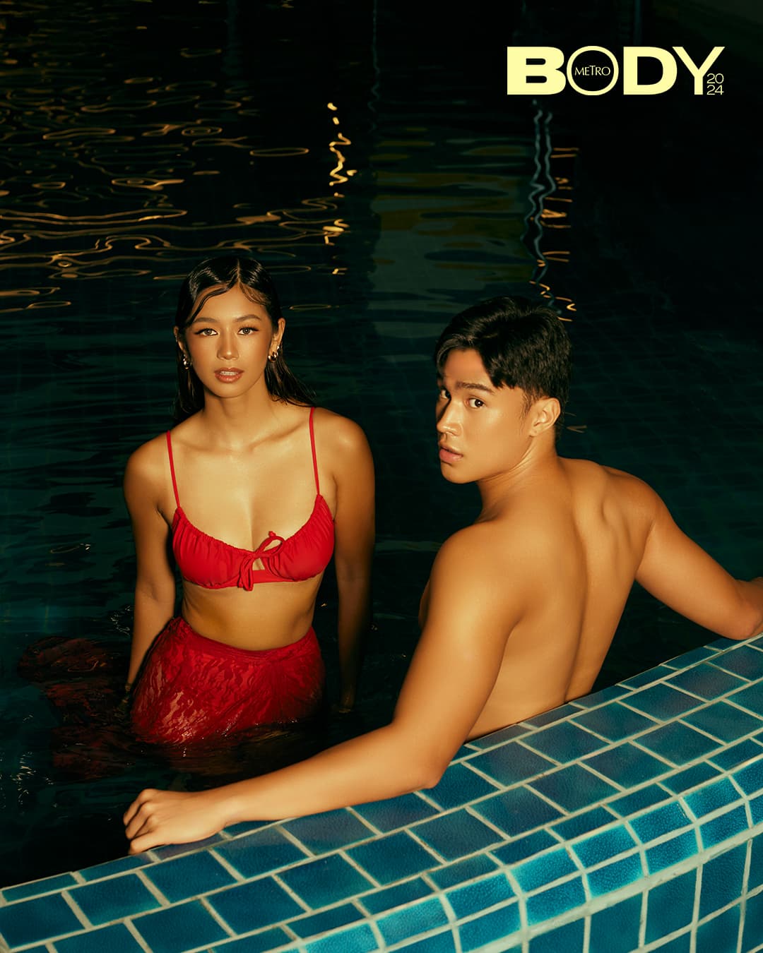 Jeremiah Lisbo and his onscreen partner Kaori Oiuma, who