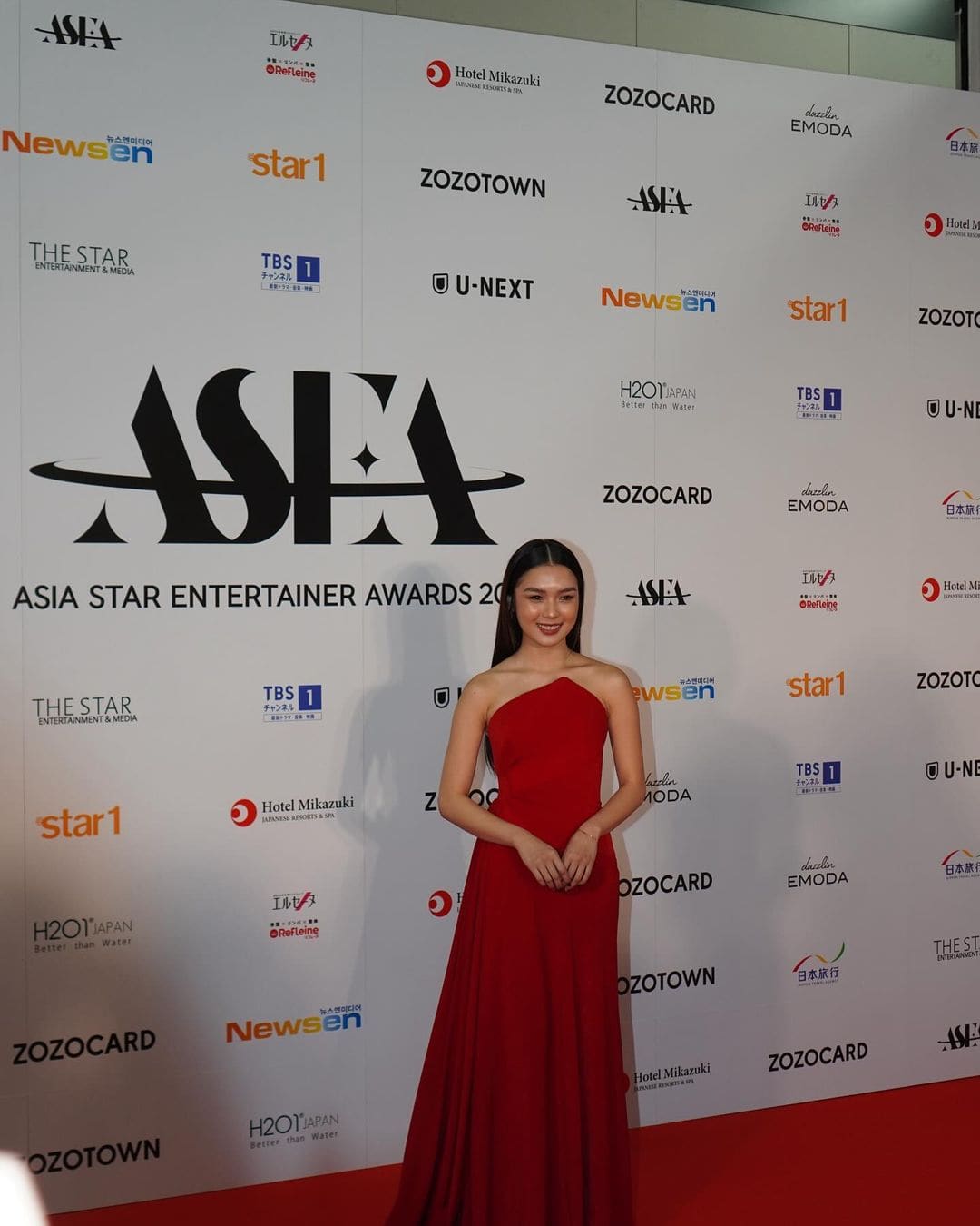 Francine Diaz and Her Trending Appearance at the Asia Star Entertainer ...