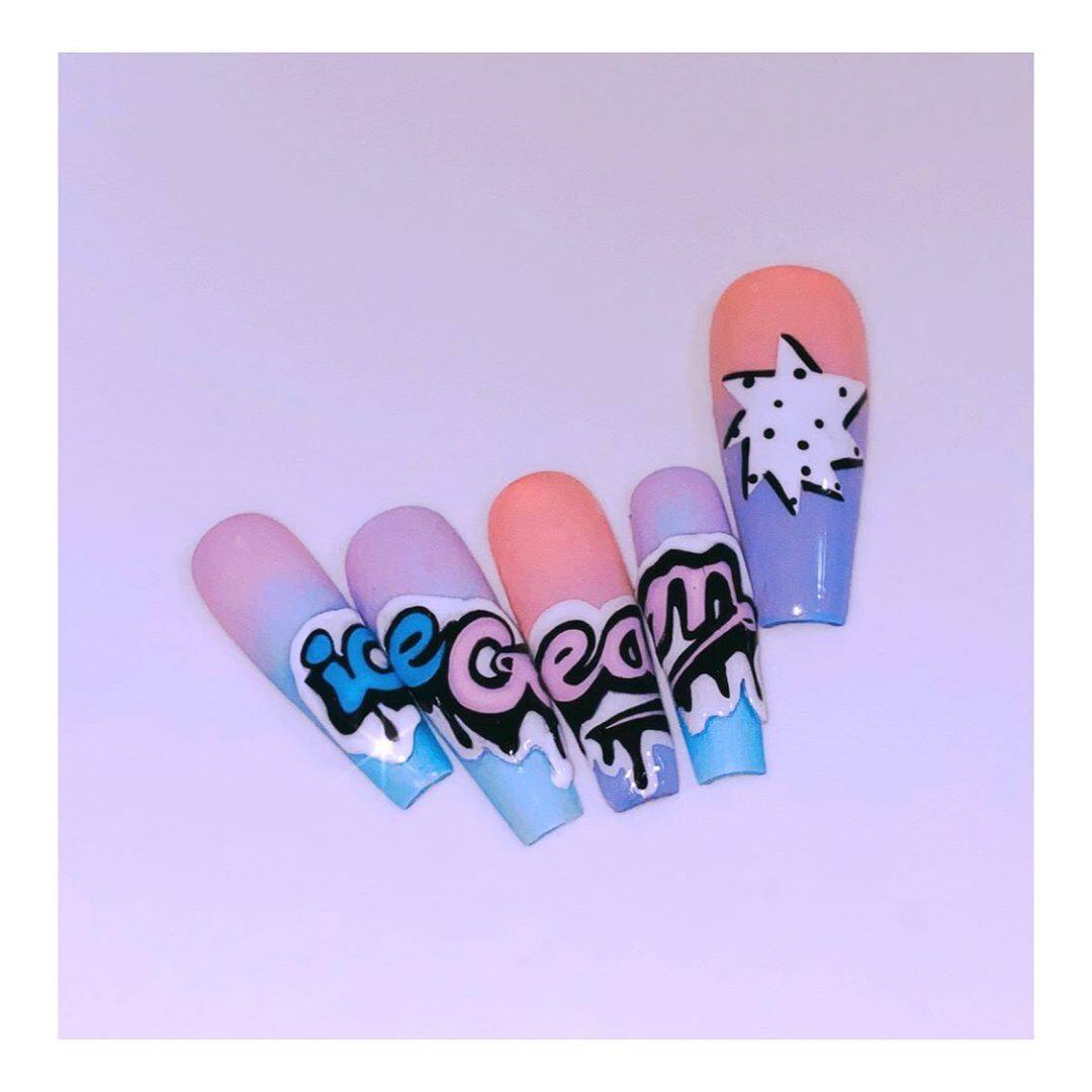 LOOK! Check Out The Customized Nails For BLACKPINK's Ice Cream Music Video | Metro.Style