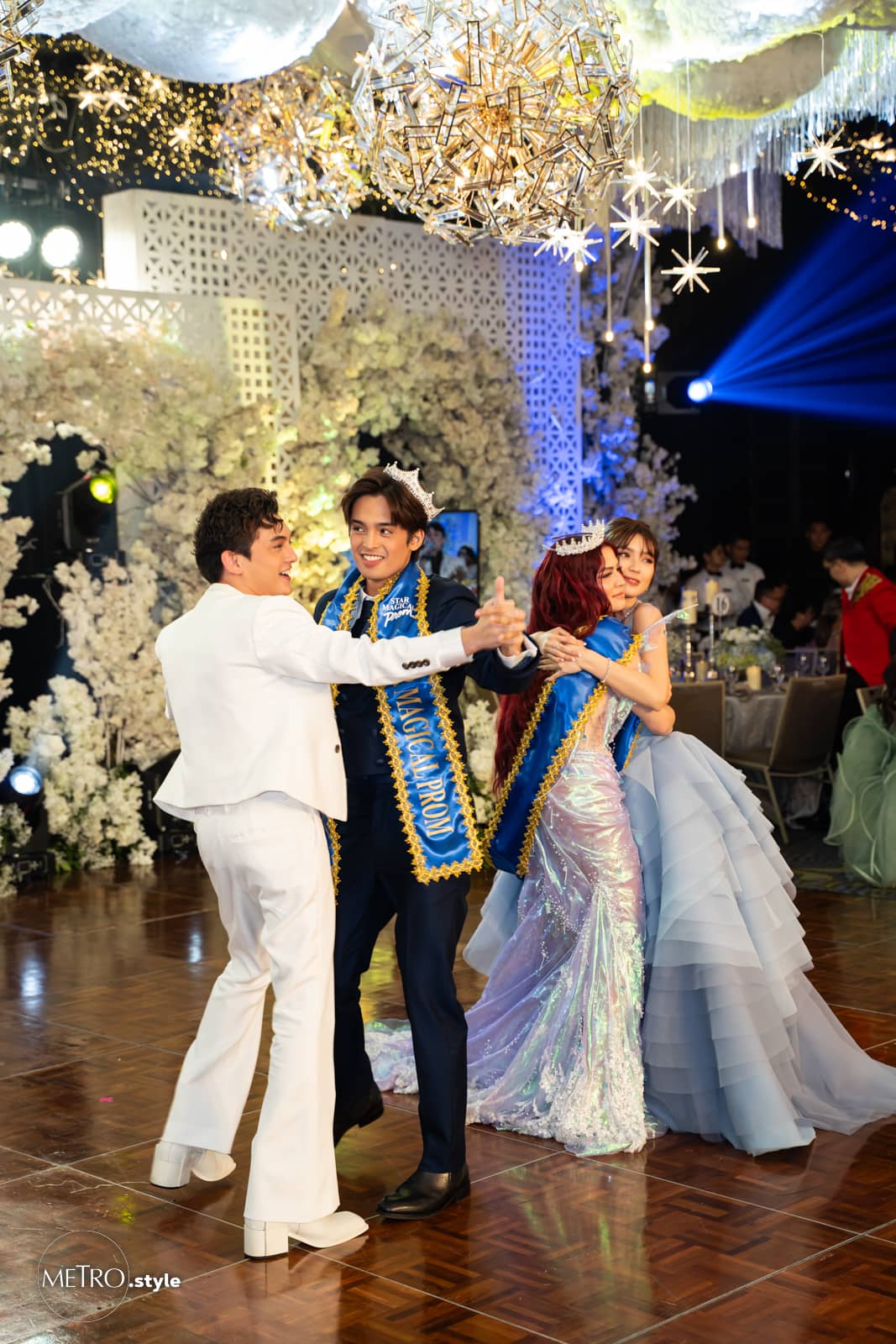 Seth Fedelin, KD Estrada, Alexa Ilacad, and Francine Diaz