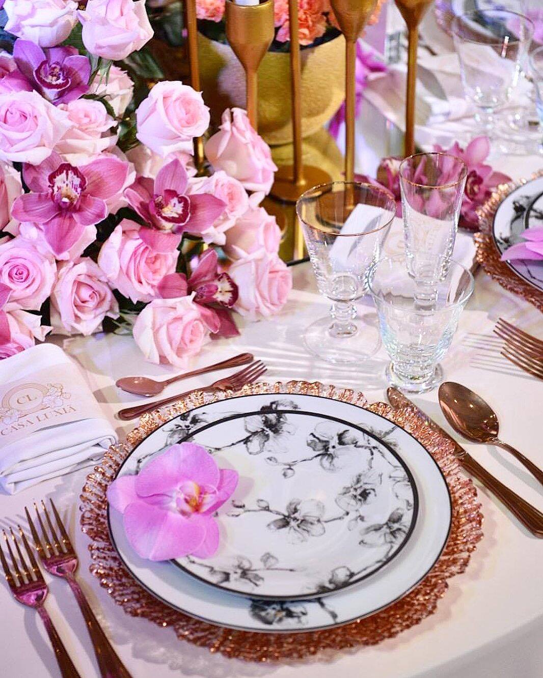 Luxury Dinnerware Rental Business Casa Luxia Celebrates Its First