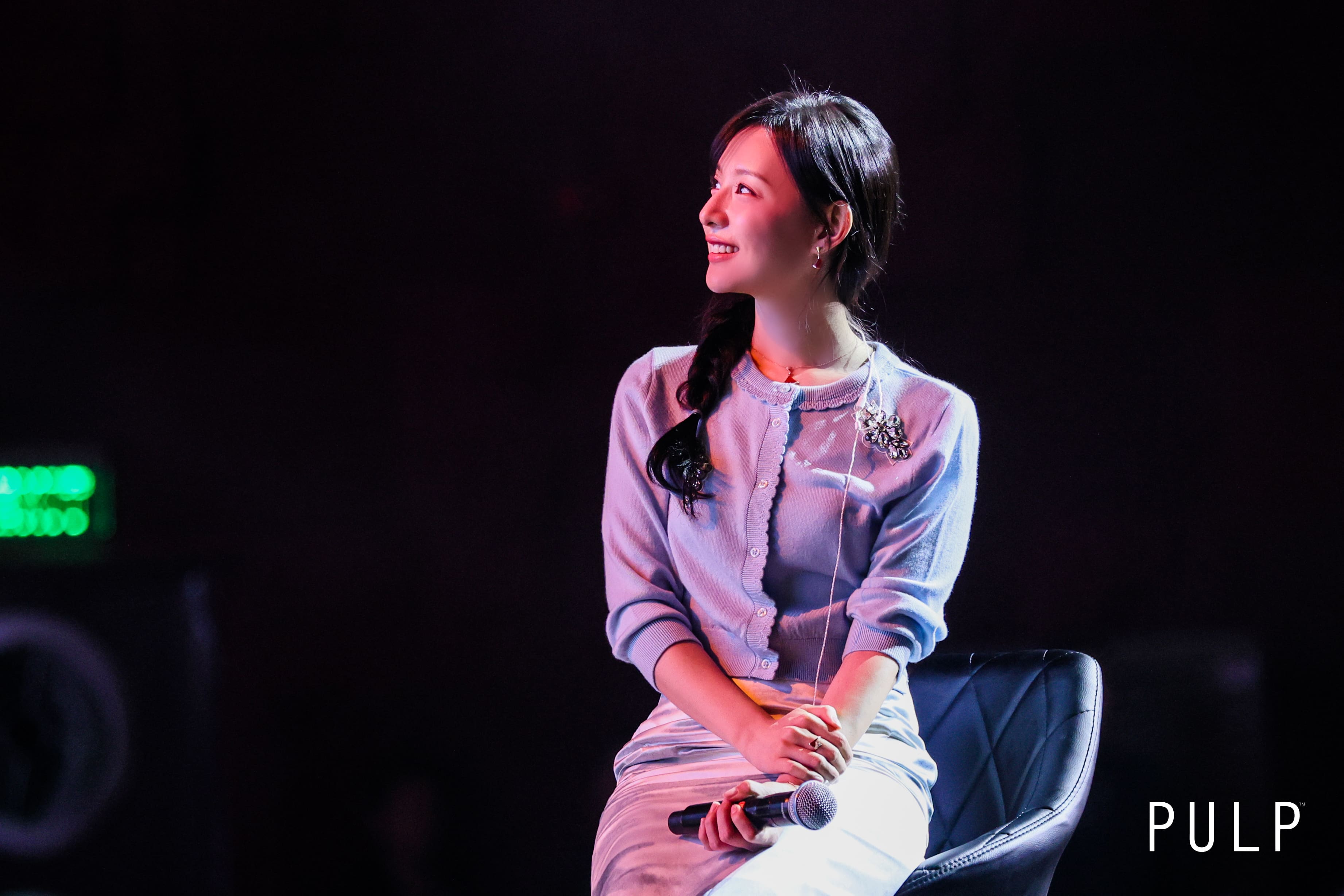 Kim Ji Won at her <BE MY ONE> fan meet in Manila, held at the New Frontier Theater last August 3.