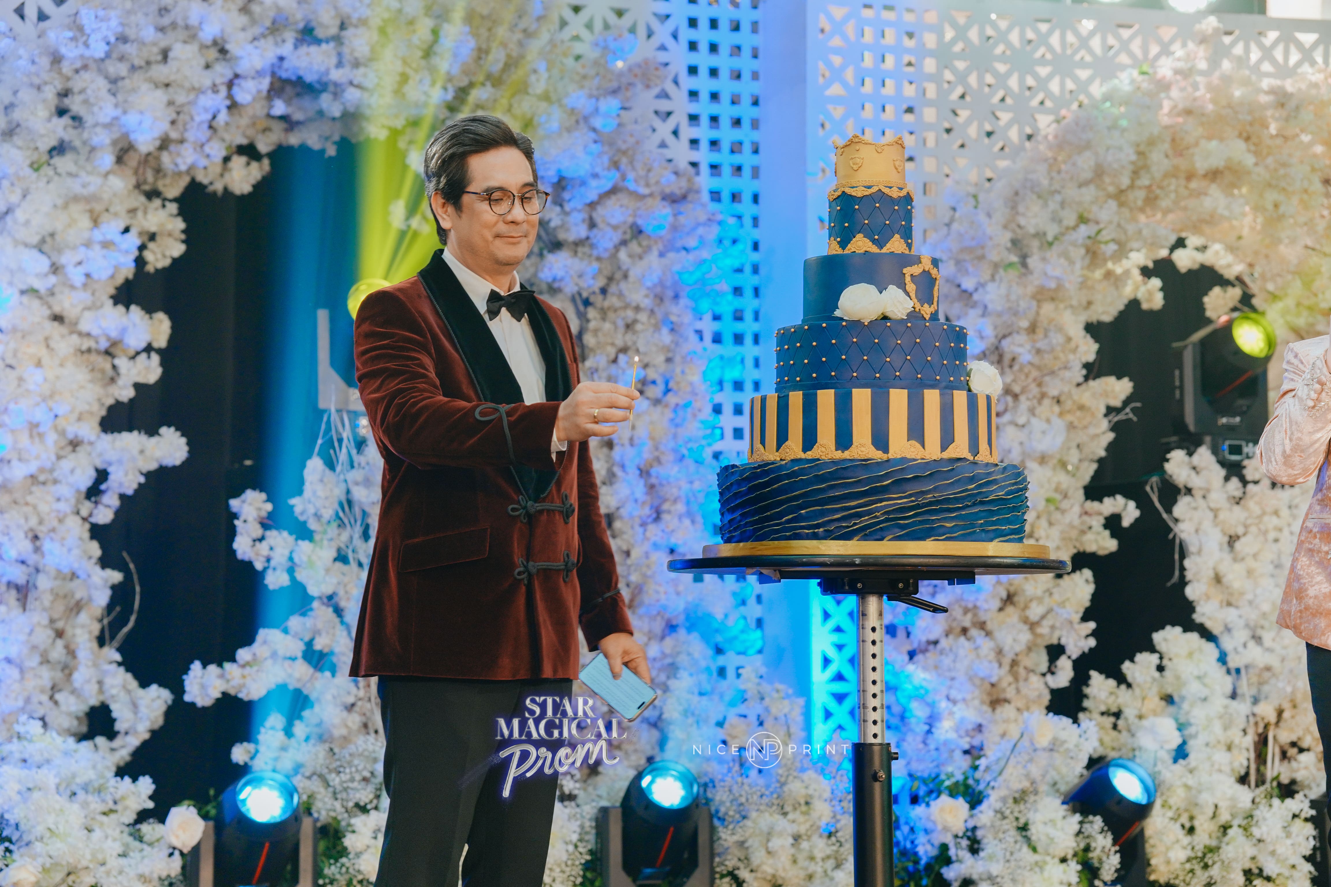 Direk Laurenti Dyogi and his cake from Hearts and Bells