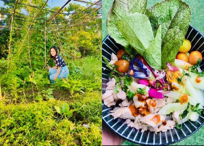finds from monique santos roxas' home garden