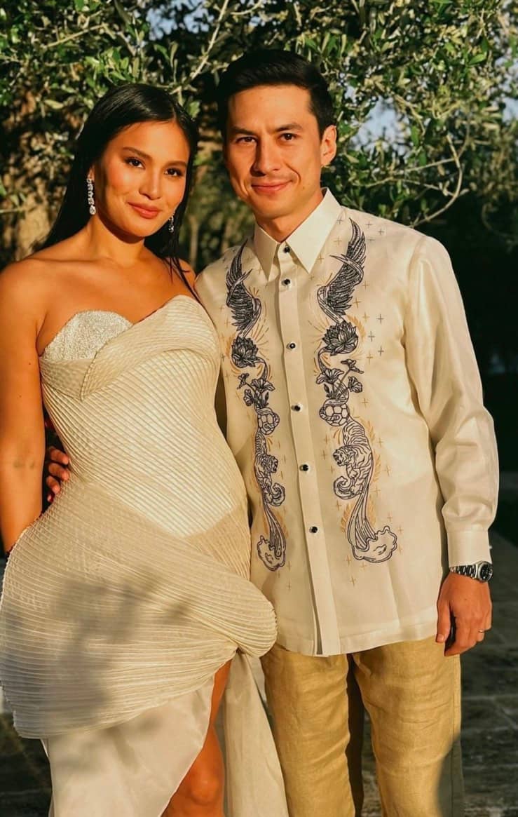 The Fashion At Ava Daza And Luch Zanirato's Destination Wedding In ...