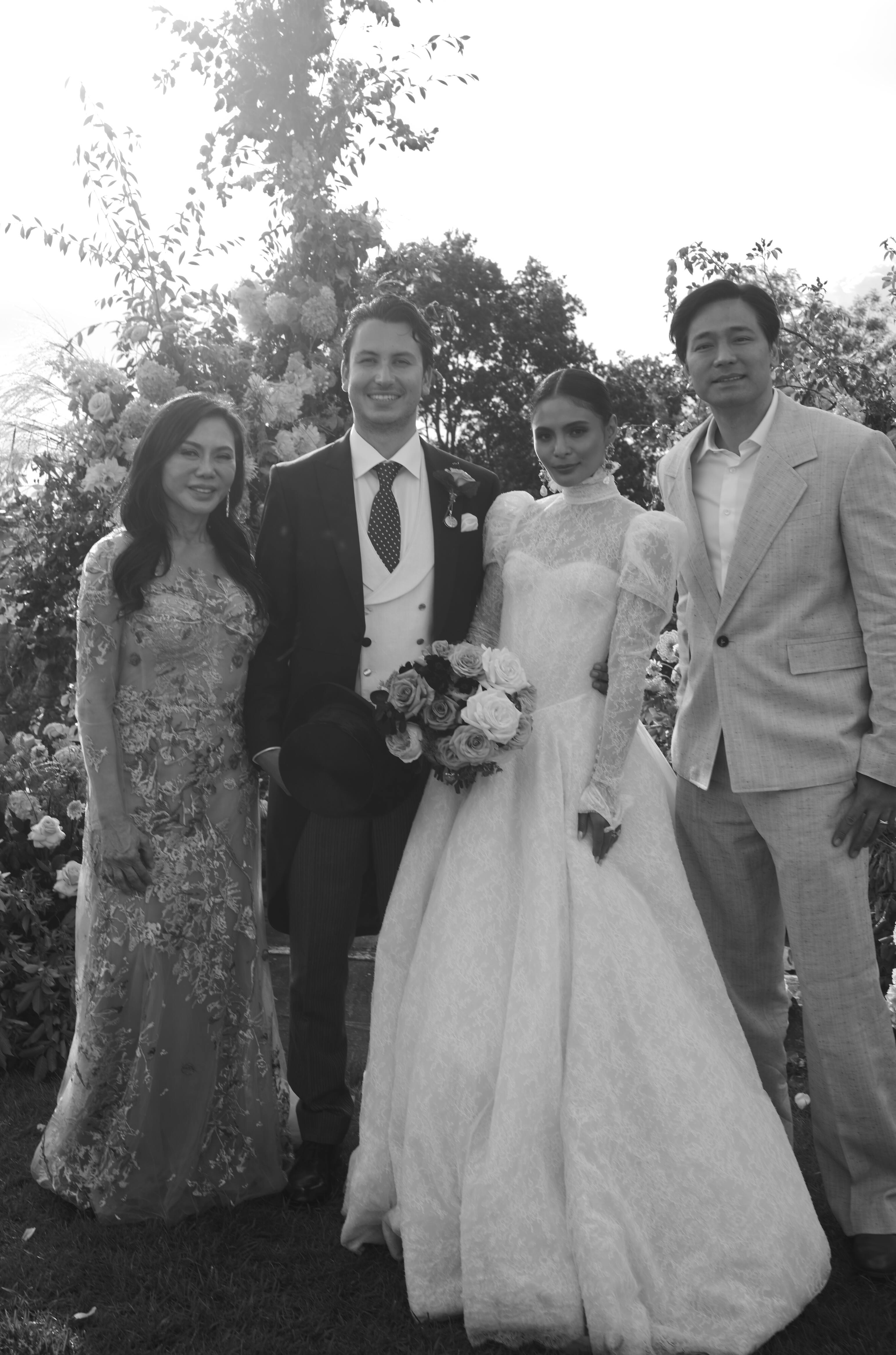 Celebrities at Lovi Poe and Monty Blencowe’s Wedding Ceremony | Metro.Style