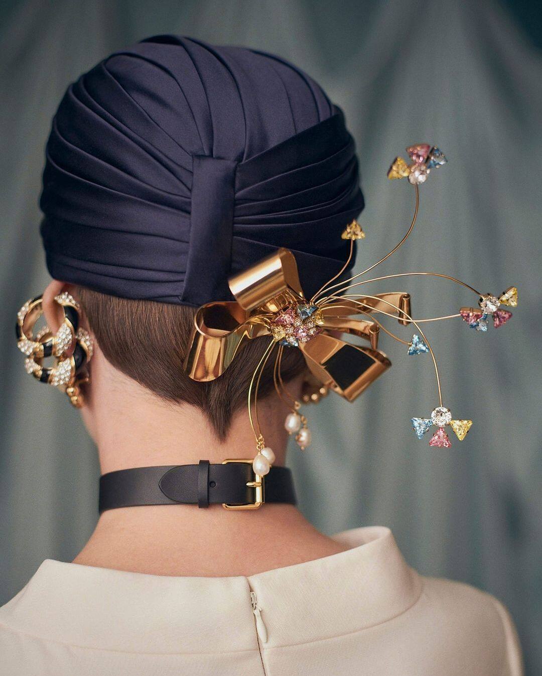 valentino headpiece