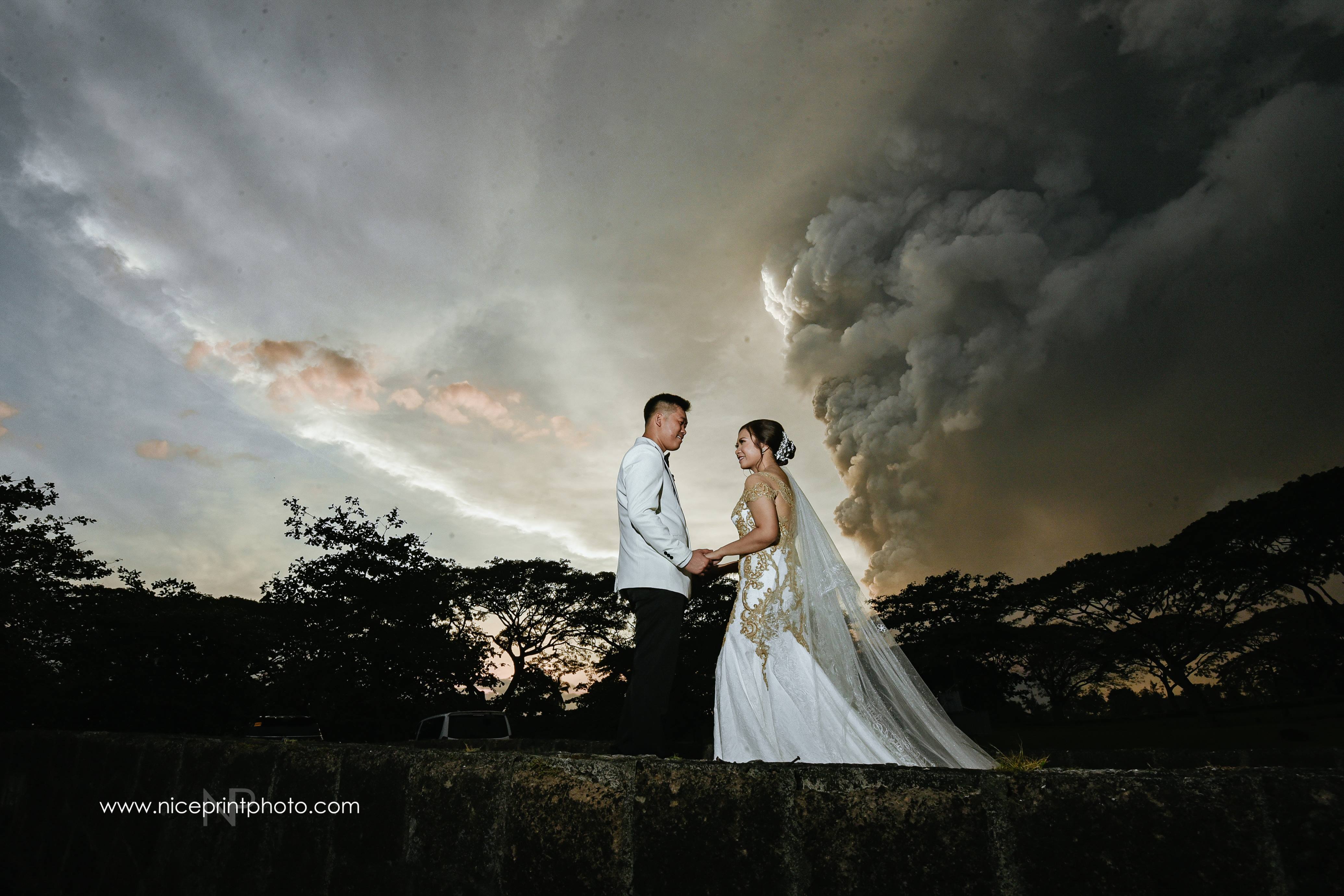 Beauty Amid Chaos This Couple's Lipa, Batangas Wedding Became More