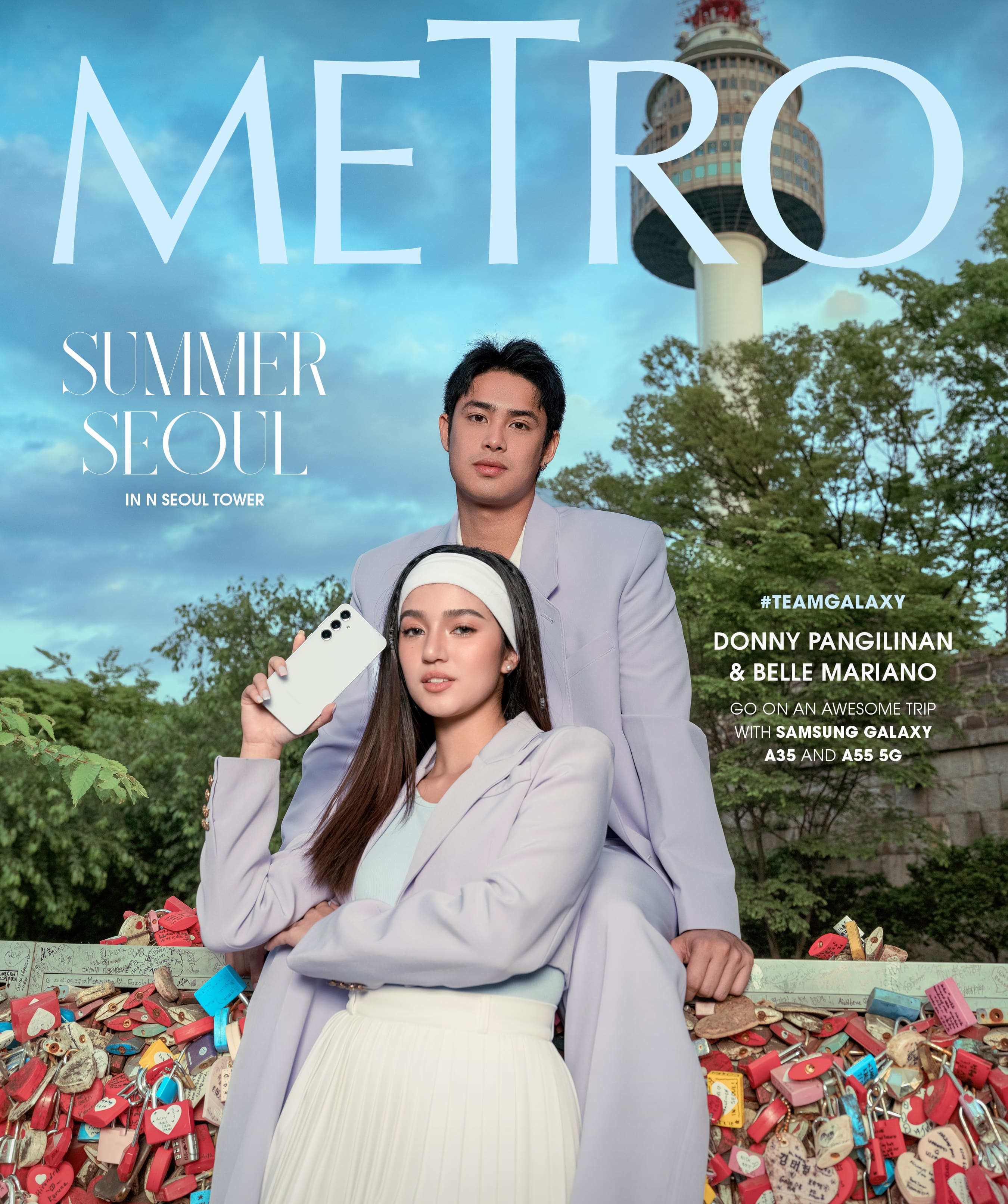 Metro and Samsung go on awesome trip to Seoul, South Korea with Donny Pangilinan and Belle Mariano