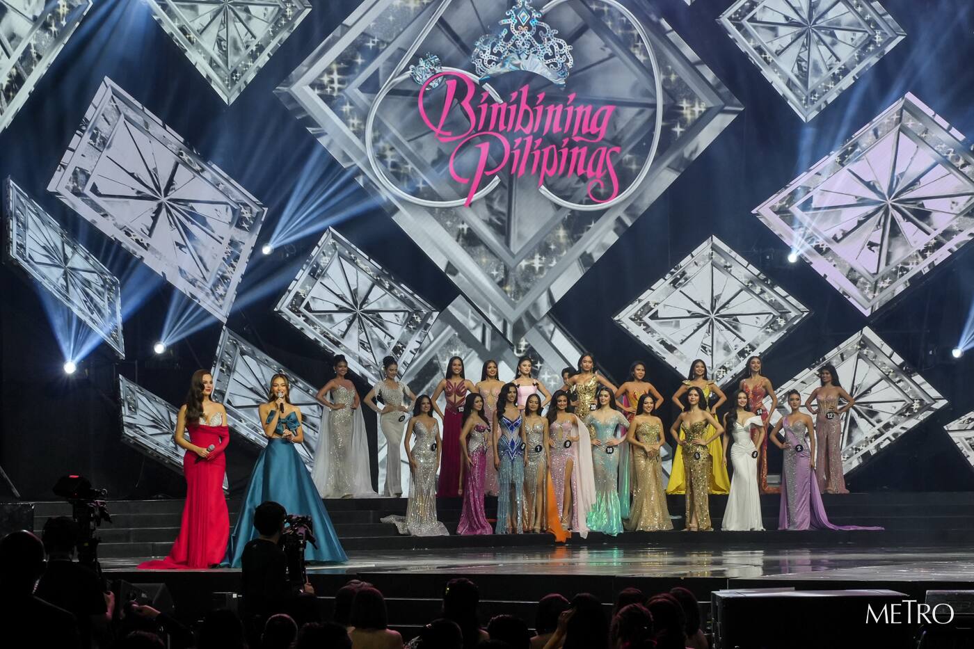 The evening gown segment - Binibining Pilipinas 2024