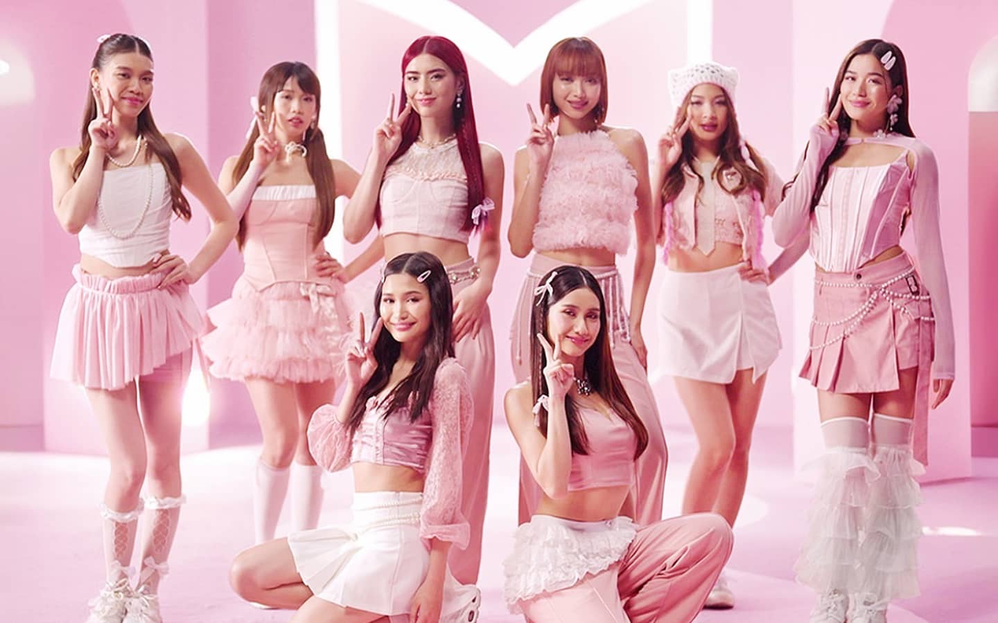 All shops pink outfits