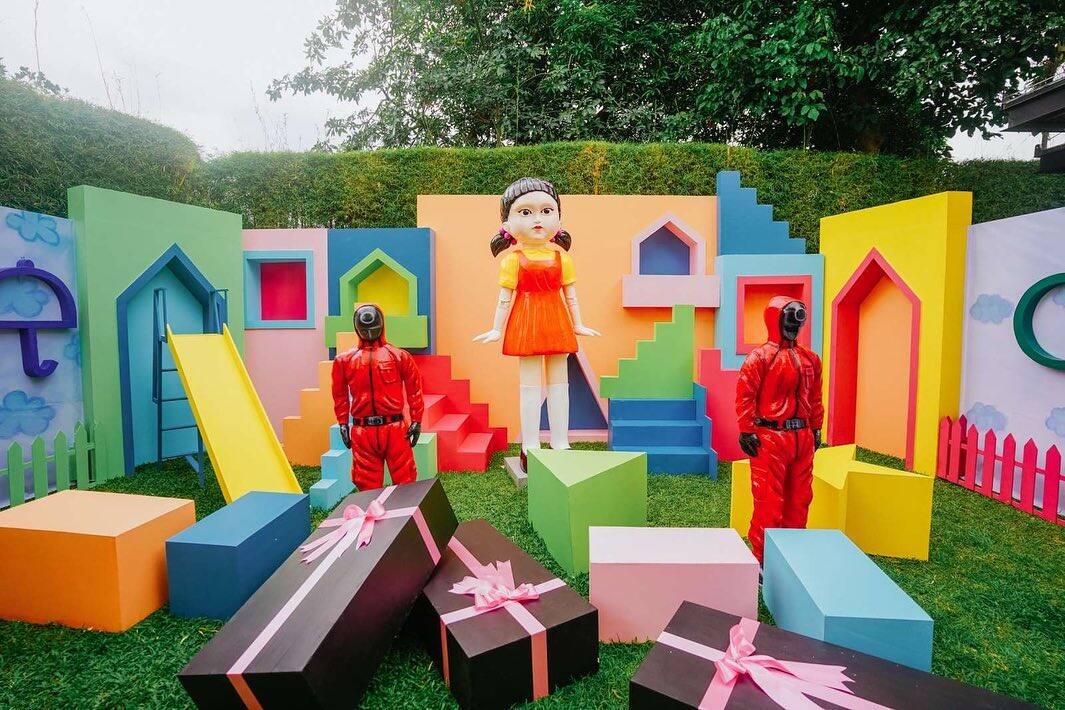 Angel and Neil's "Squid Game" Halloween Party Metro.Style